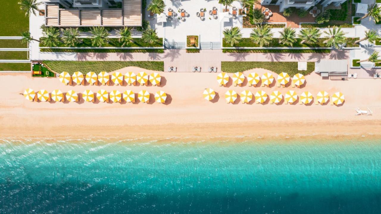 Vida Beach Resort Umm Al Quwain Dış mekan fotoğraf Aerial view of the beach at The Standard, East Village